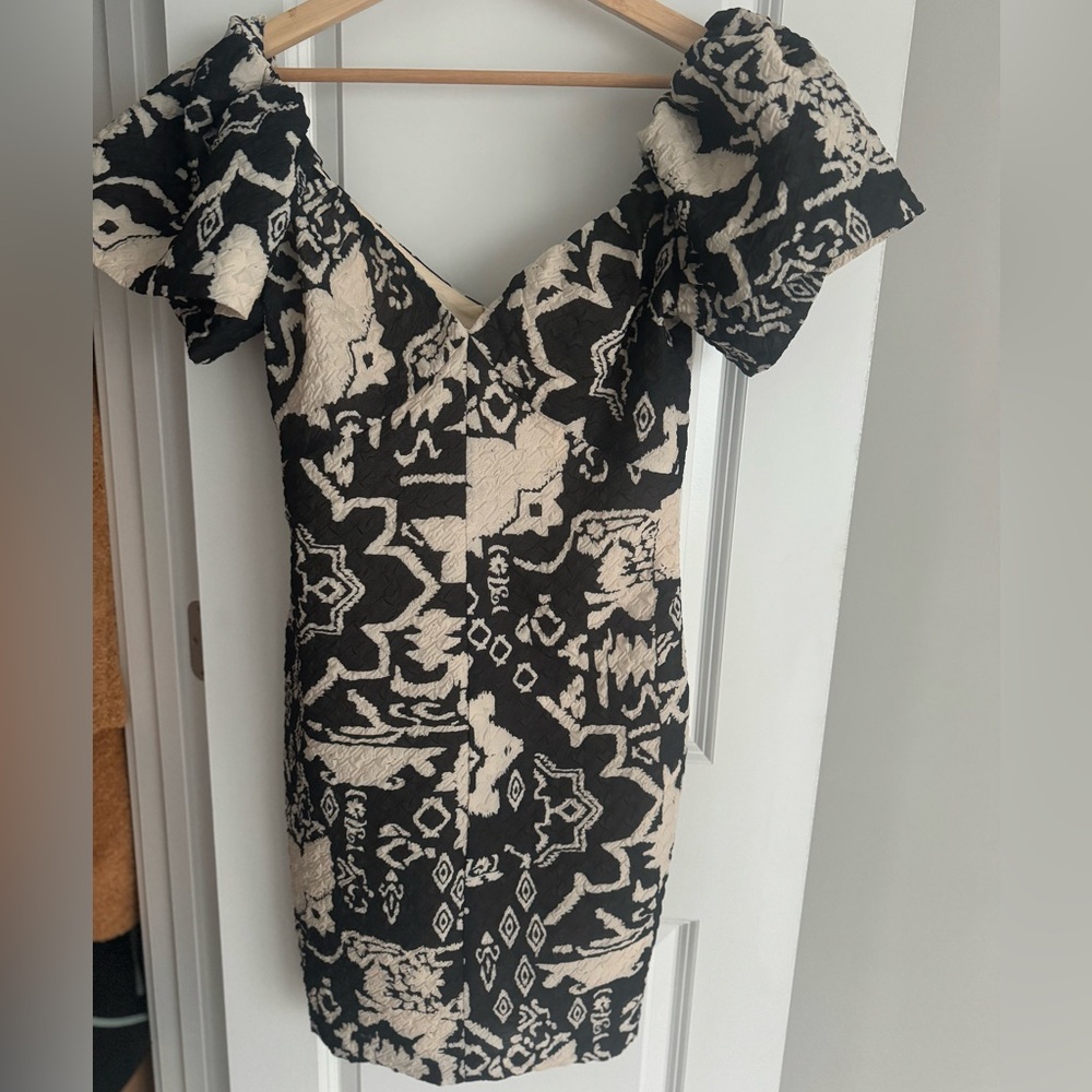 French Connection Deon Candra Jacquard Dress